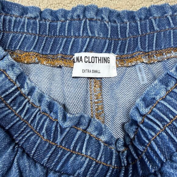 LNA Santo Denim Pant in True Blue XS - Picture 9 of 9